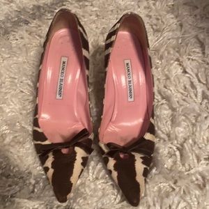 Cute Manolo Blahnik size 36 1/2 heels